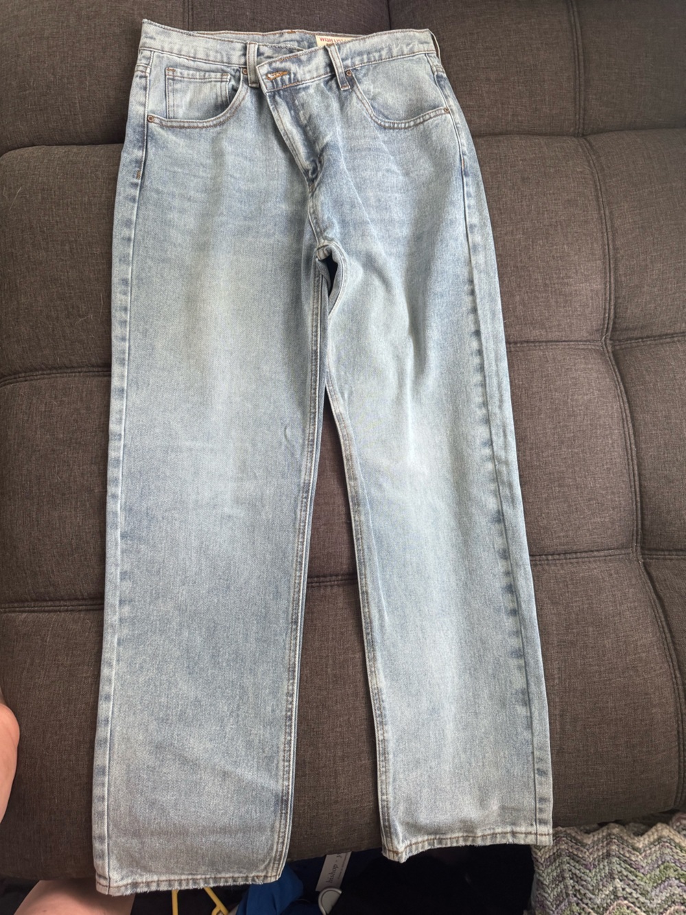 Light Blue Women's Boyfriend Jeans - Relaxed Straight Fit